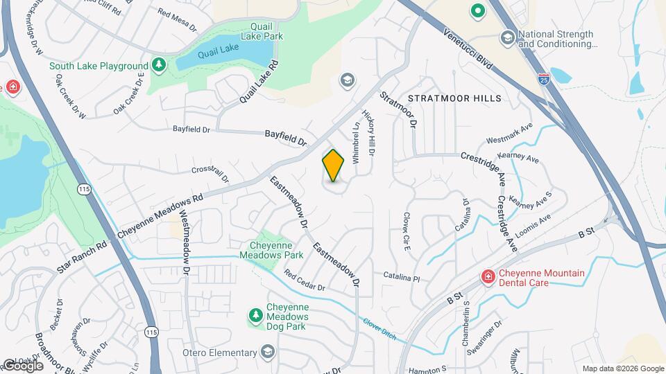 3840 Hickory Hill Dr Map and Location Details