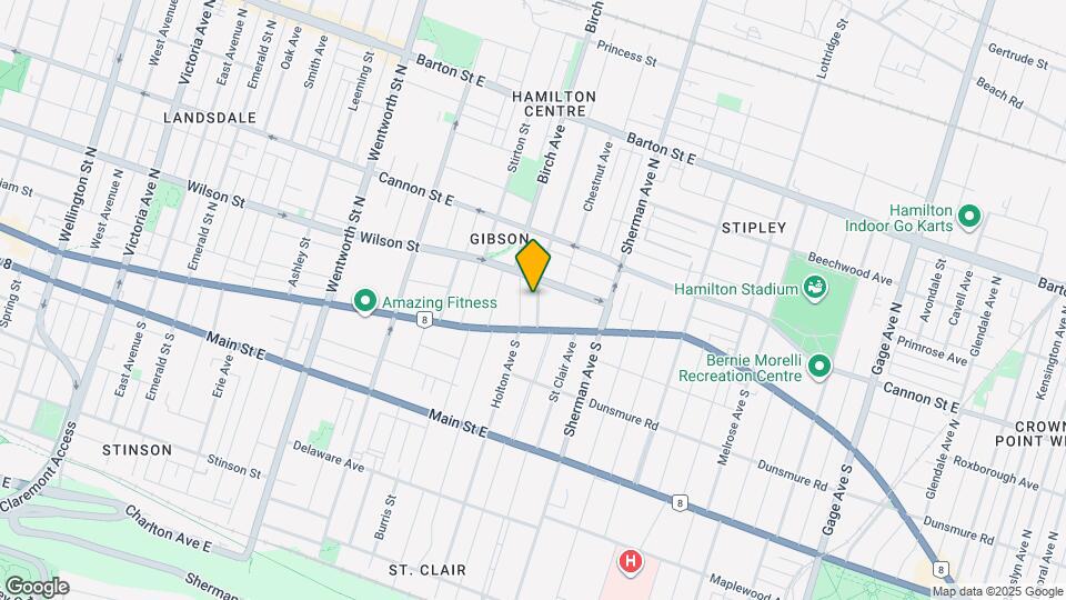 23 Gibson Ave Map and Location Details