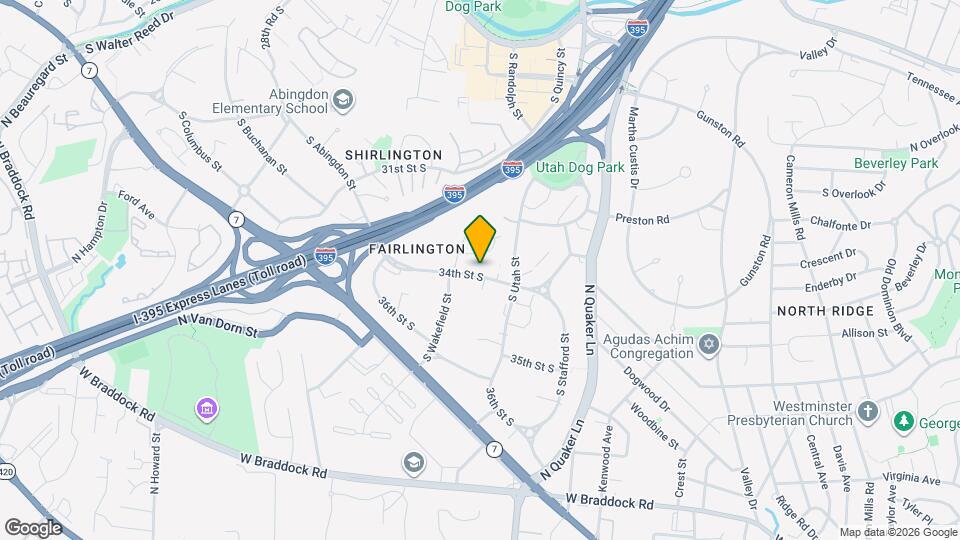 4507 34th St S Map and Location Details