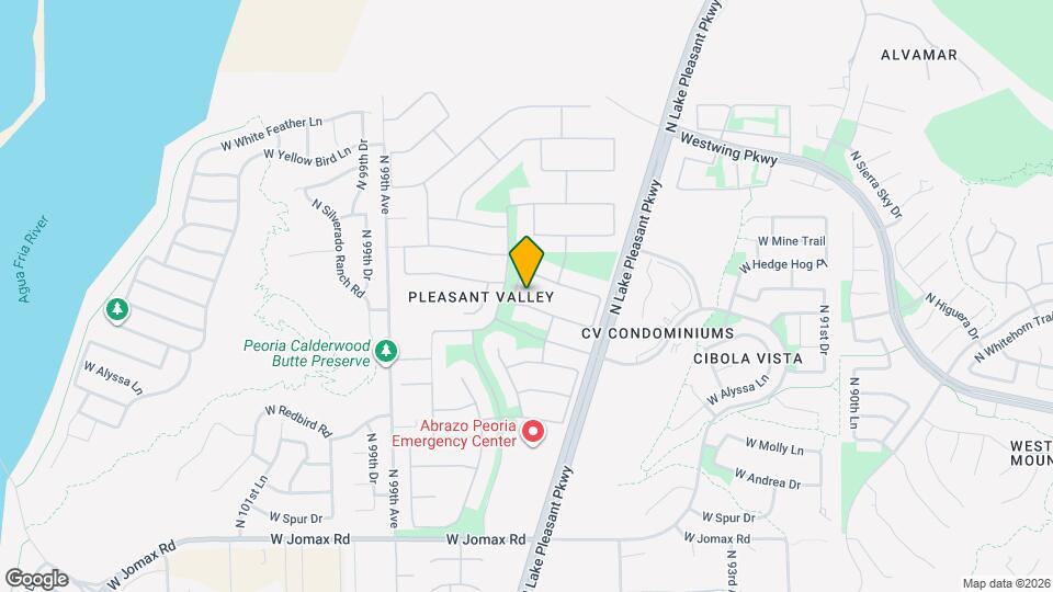 9658 W Pinnacle Vista Dr Map and Location Details