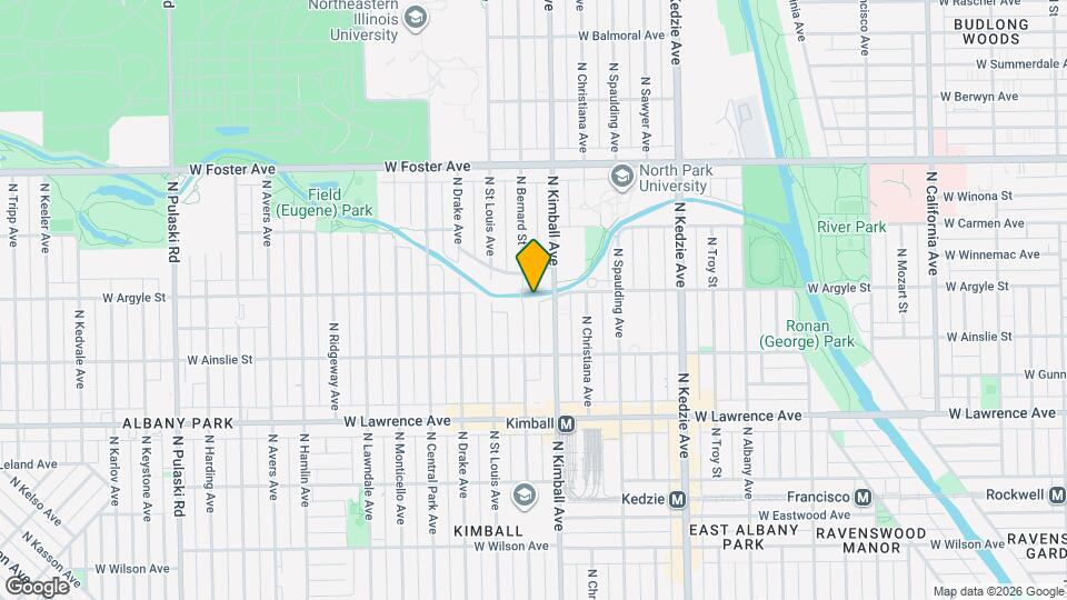 4953 N Bernard St Map and Location Details