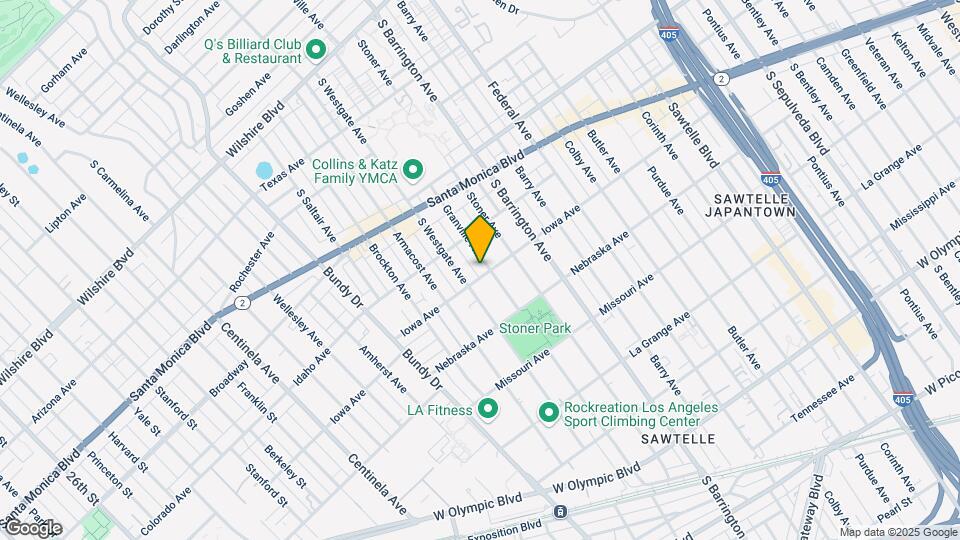 1641 Granville Ave Mapa y Detalles de la Ubicación