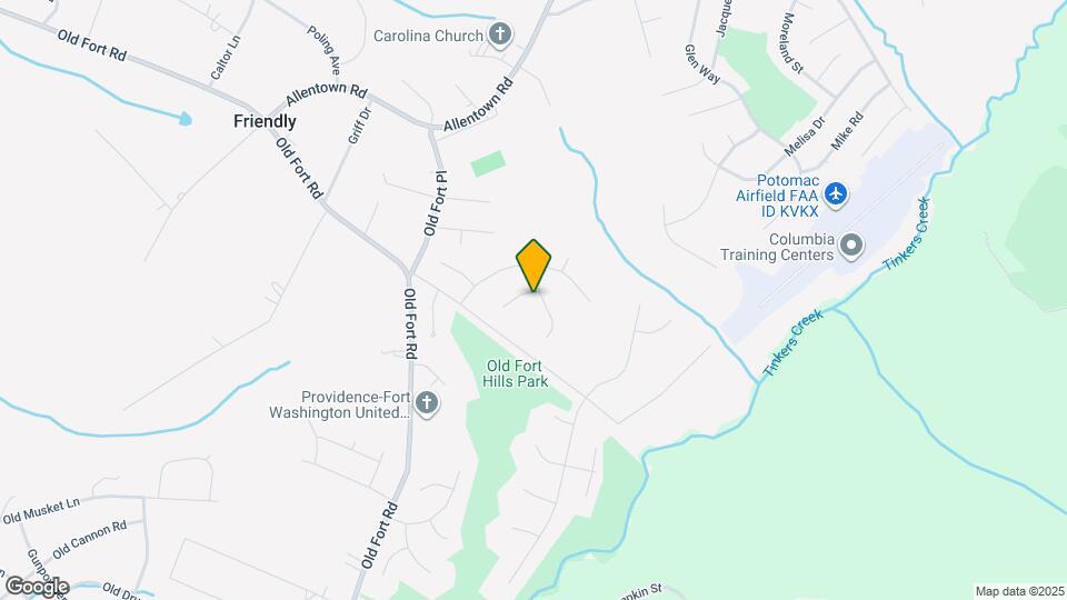 10300 Musket Ct Map and Location Details