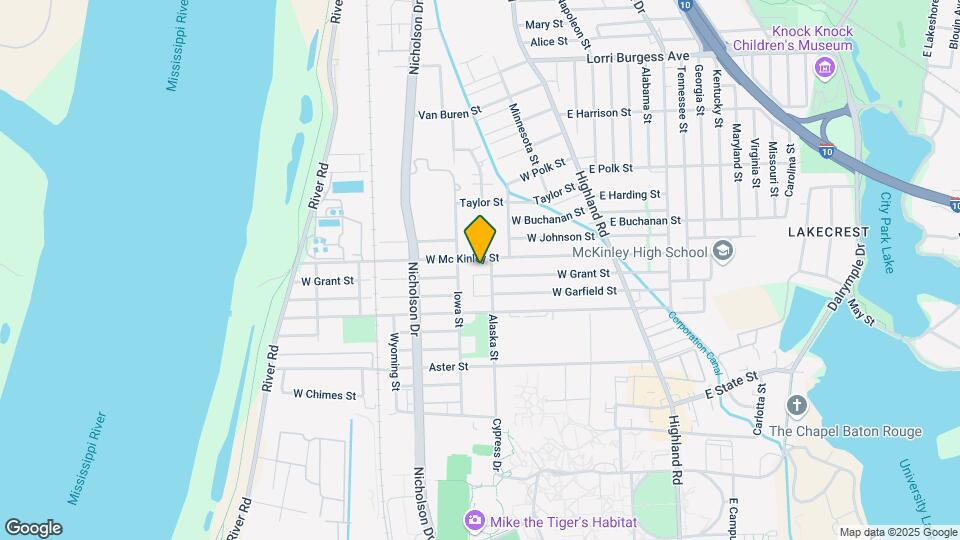 2640 Alaska St Map and Location Details