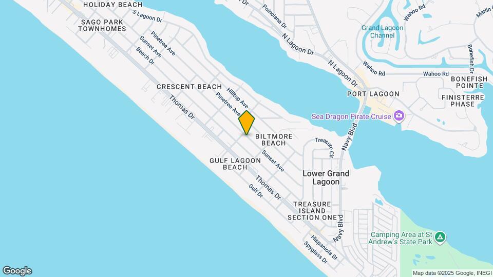 5617 Sunset Ave Map and Location Details