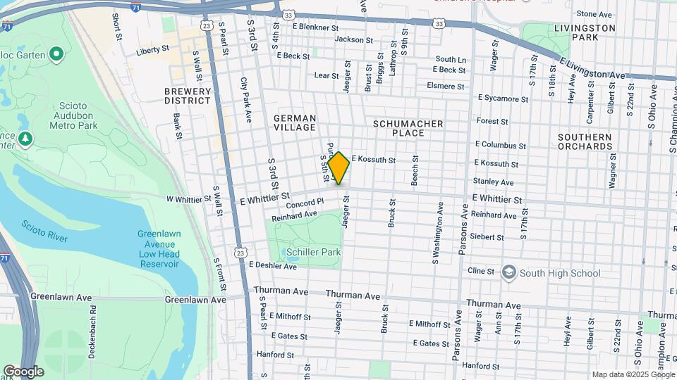 239 E Whittier St, Unit 239 E Whittier Map and Location Details