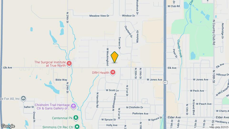 2102 Canary Ave Map and Location Details