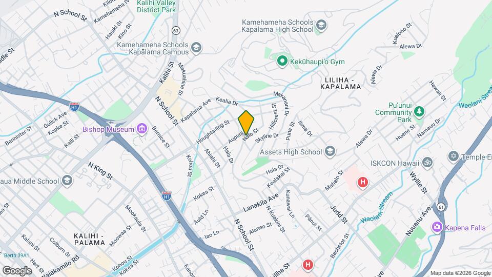 1905 Naio St Map and Location Details