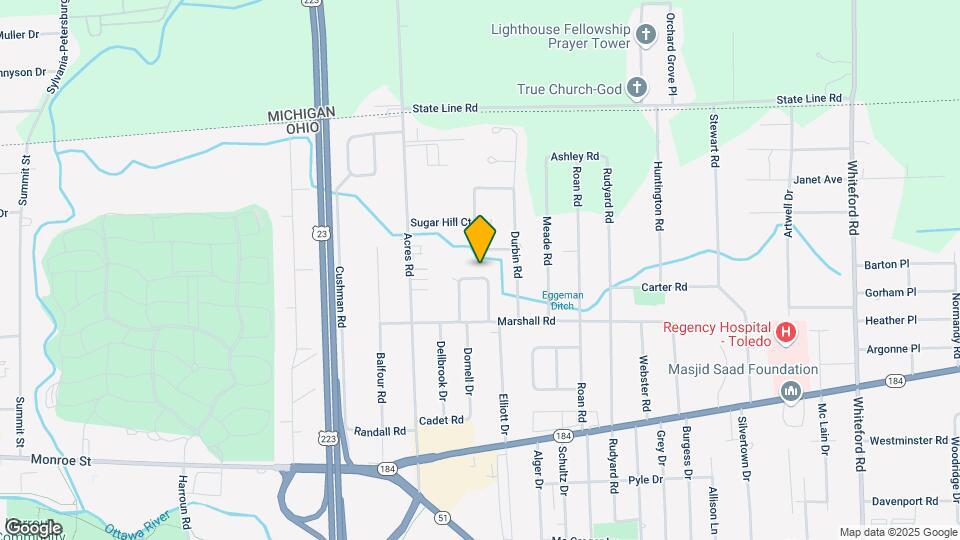 5752 Hollybrook Ln N Map and Location Details