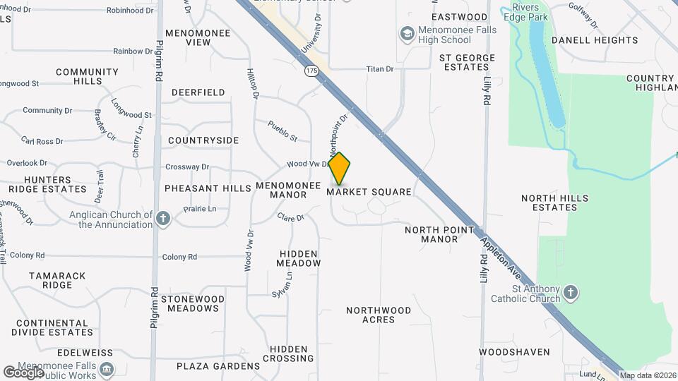 W147N7700-N7700 Northpoint Dr Map and Location Details