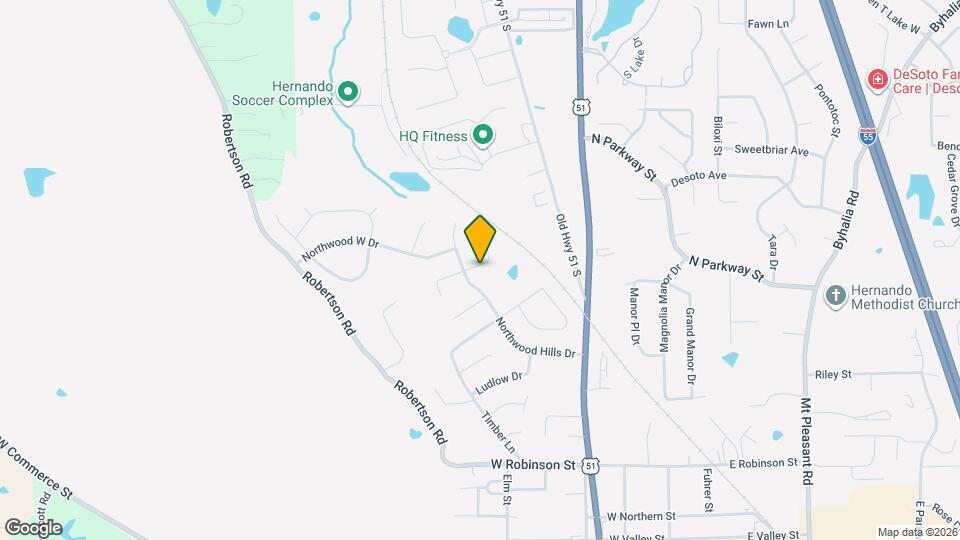 1670 Timber Creek Dr Map and Location Details