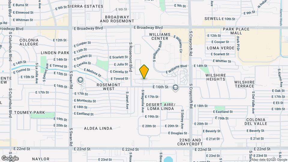 461 S Magnolia Ave Mapa y Detalles de la Ubicación
