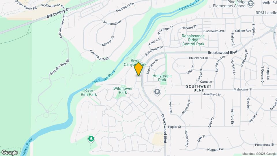 60958 Snowbrush Dr Map and Location Details
