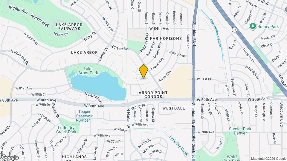 8114 Gray Ct Map and Location Details