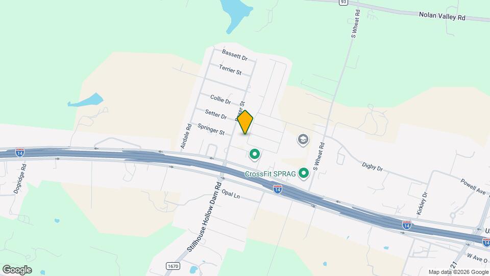 1012 Damascus Dr Map and Location Details