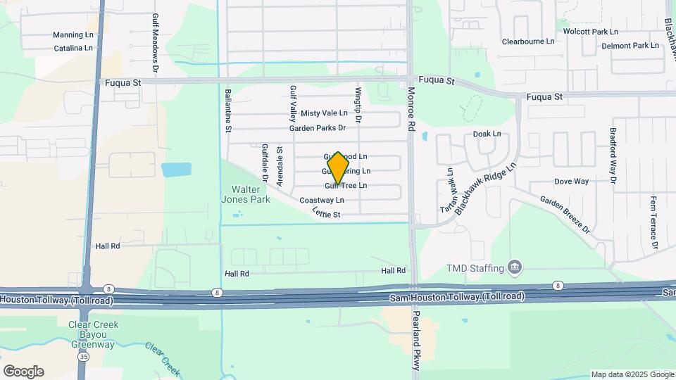 8310 Gulf Tree Ln Map and Location Details