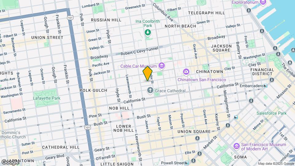 1235 Clay St Mapa y Detalles de la Ubicación