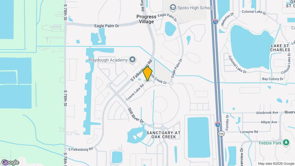6938 Towne Lake Rd Map and Location Details