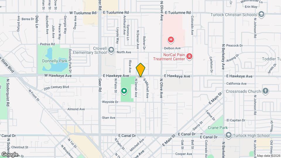 530 E Hawkeye Ave, Unit 530 Map and Location Details