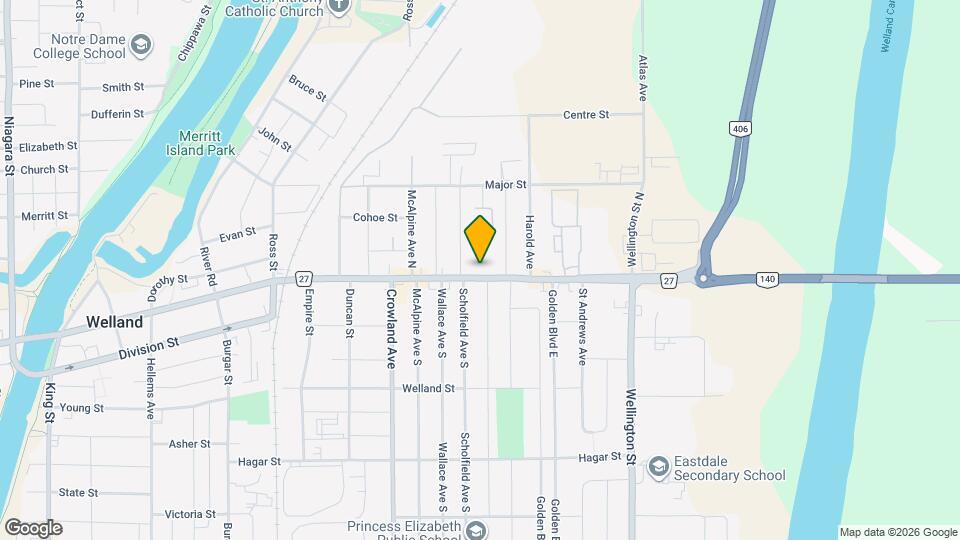 728 E Main St Map and Location Details