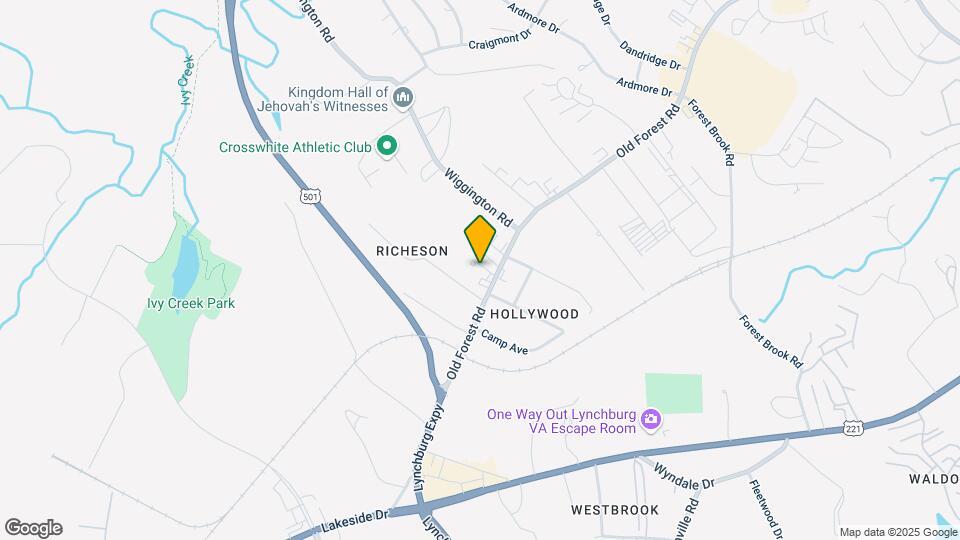 3712 Old Forest Rd Mapa y Detalles de la Ubicación