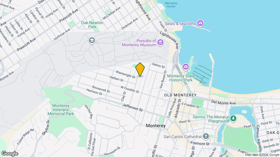 301 Monroe St Map and Location Details