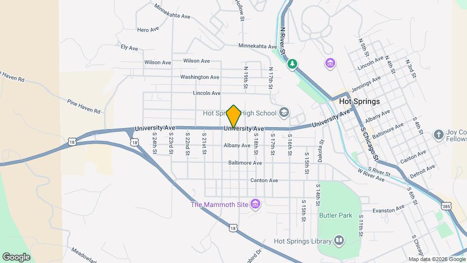 102 S 19th St Mapa y Detalles de la Ubicación