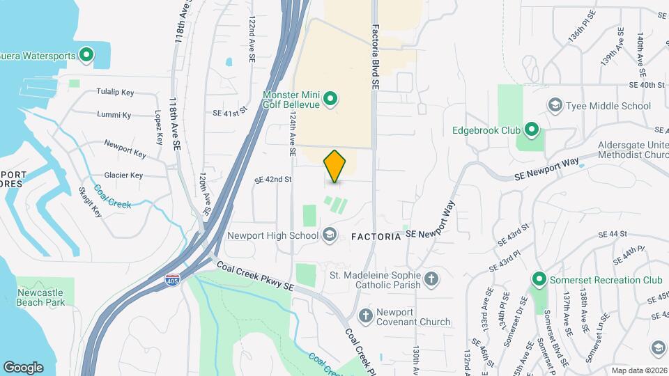 12531 SE 42nd St Map and Location Details