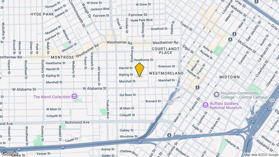 614 Marshall St Map and Location Details