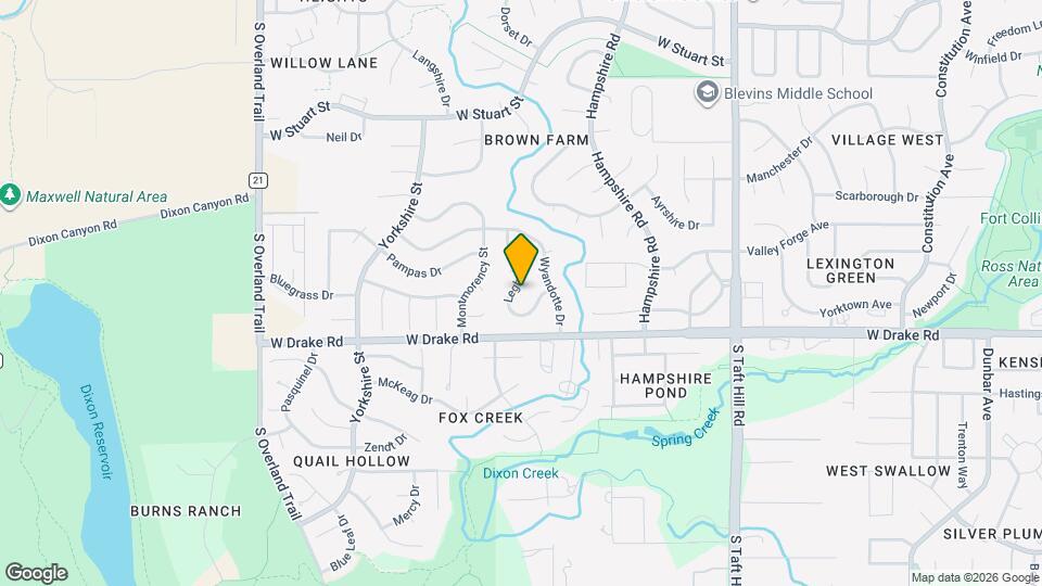 2460 Leghorn Dr Map and Location Details