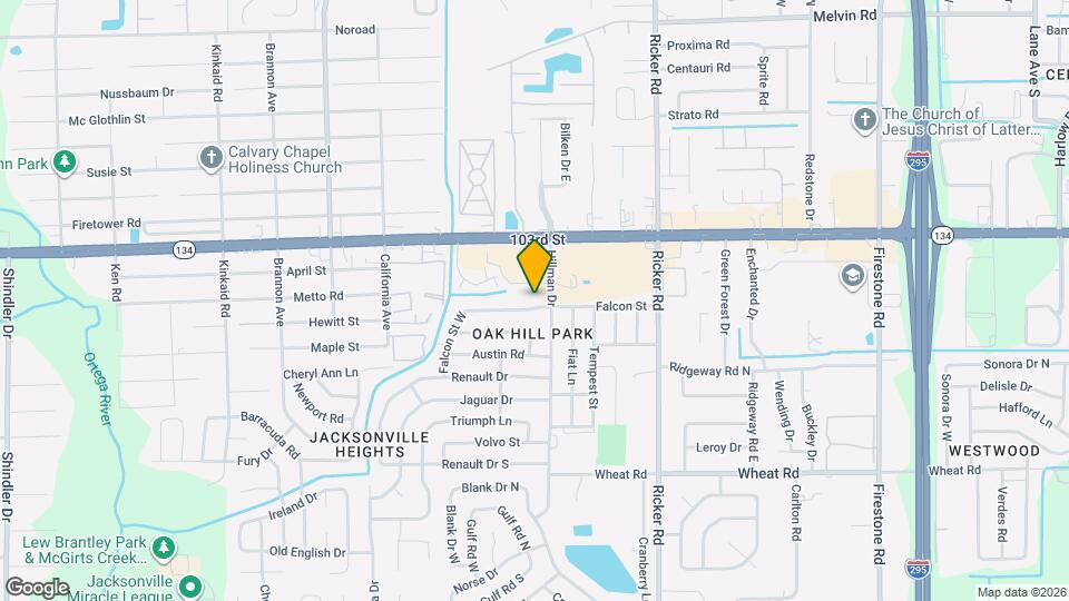 7825 Falcon St Map and Location Details