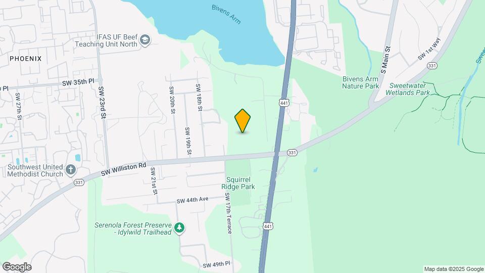 1602 SW Williston Rd Map and Location Details