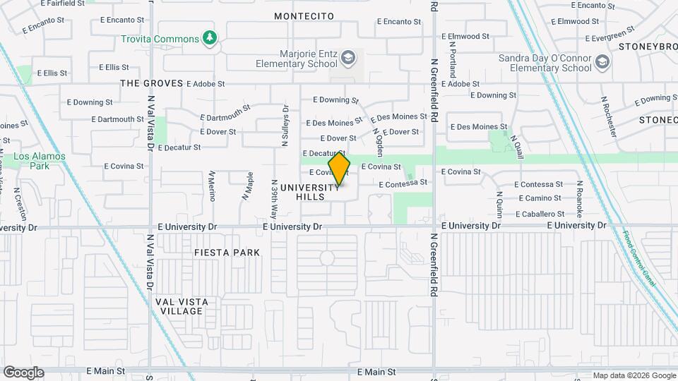 4131 E Contessa St Map and Location Details