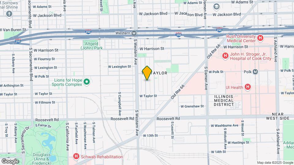 831 S Claremont Ave Map and Location Details