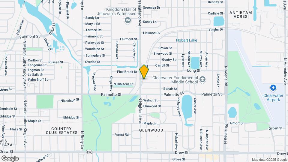 1510 Levern St Map and Location Details