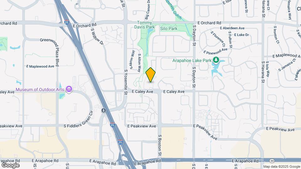 9212 E Arbor Cir Map and Location Details