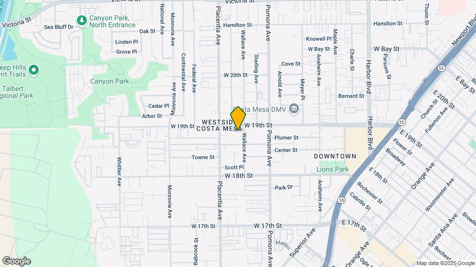 763 W 19th St Map and Location Details