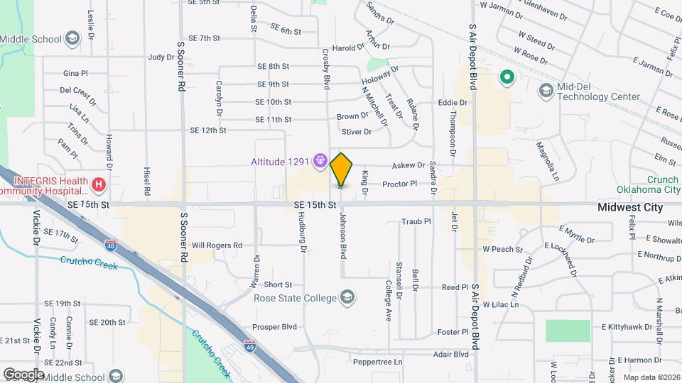 1408 Oelke Dr Map and Location Details