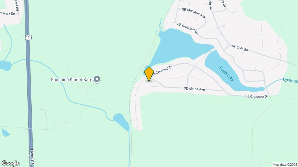 490 SE Alpine Ave Map and Location Details