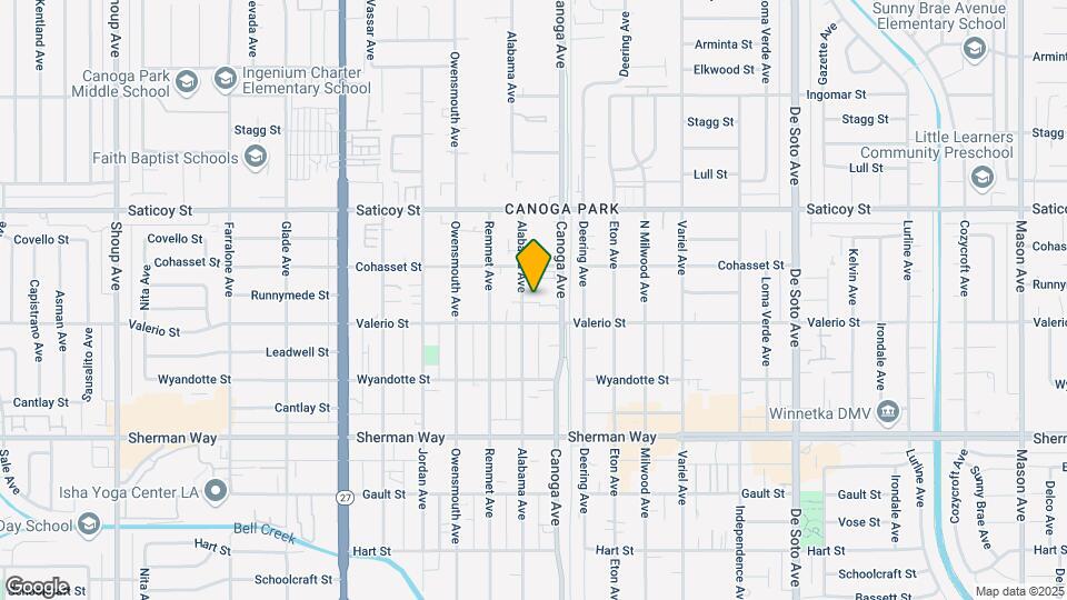 7424 Alabama Ave Mapa y Detalles de la Ubicación