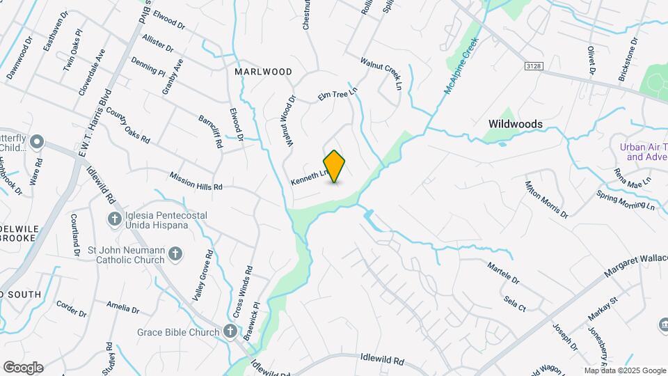 7105 Lea Wood Ln Map and Location Details