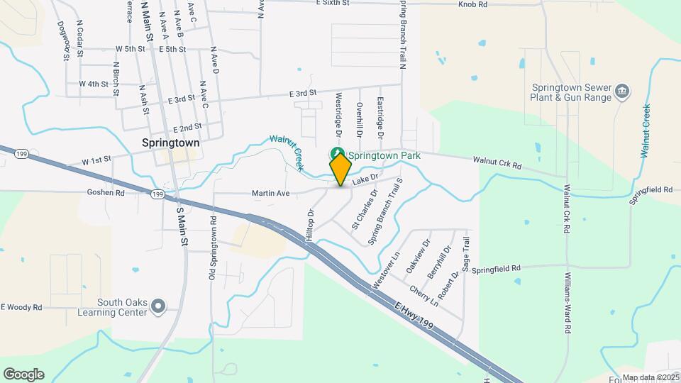 604 Hilltop Dr Mapa y Detalles de la Ubicación