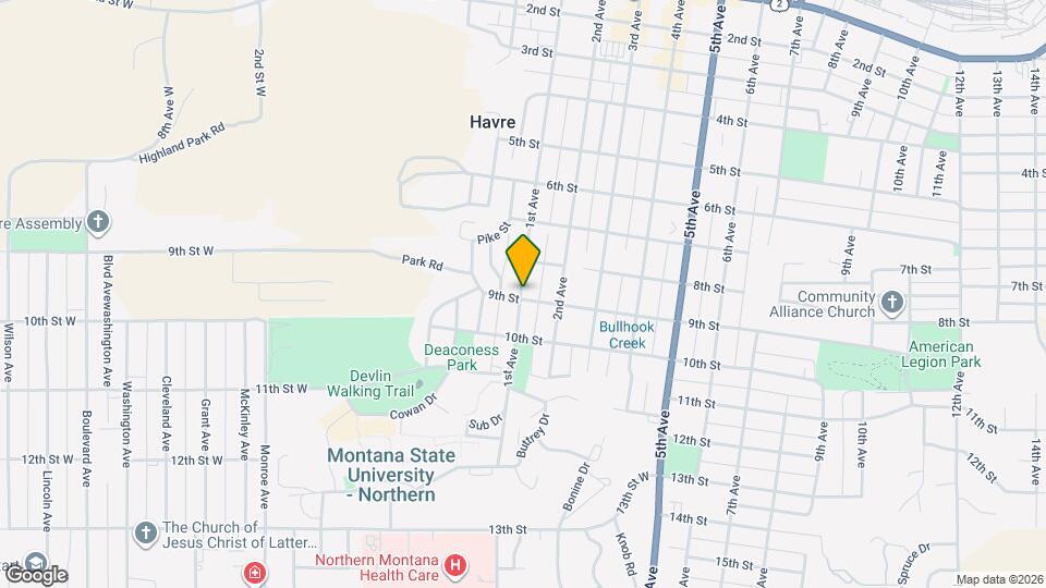 837 1st Ave Map and Location Details