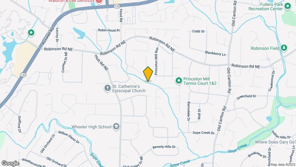 611 Willow Ridge Dr NE Map and Location Details