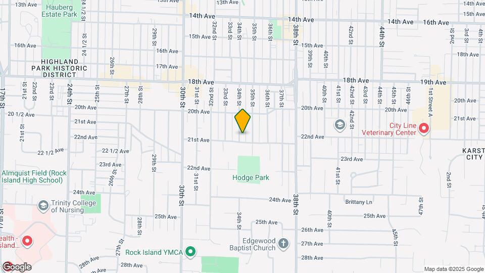 2049 34th St Map and Location Details