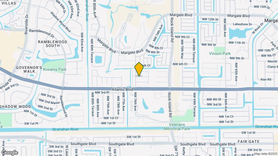 7600 NW 5th Ct Map and Location Details
