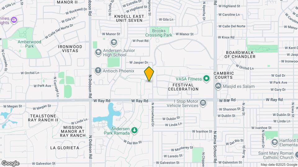 1531 W Gail Dr Map and Location Details