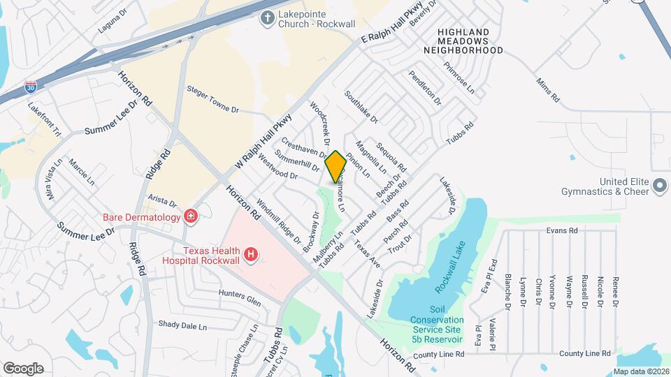 3729 Sycamore Ln Map and Location Details