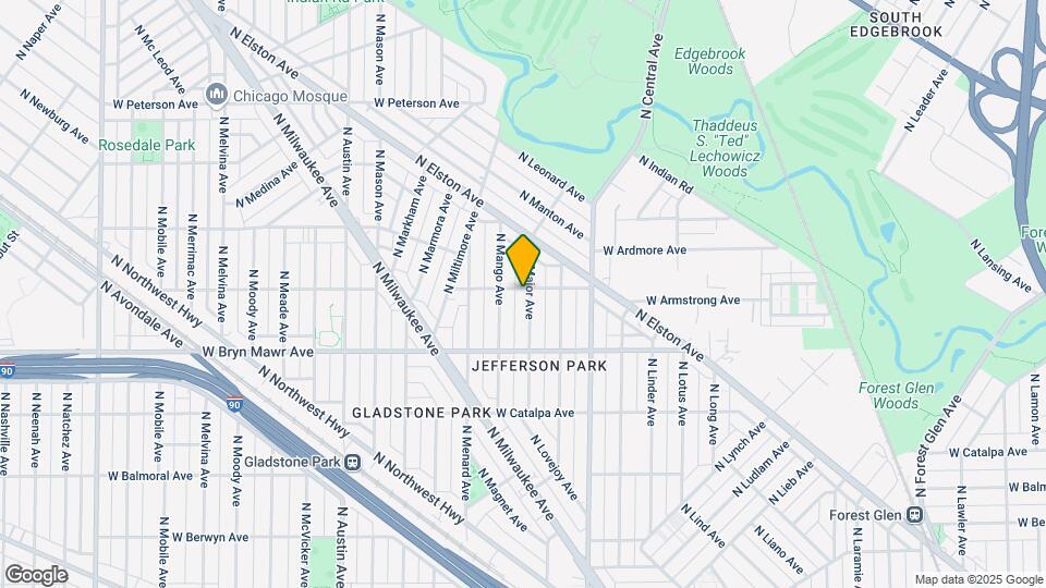5701 W Seminole St Map and Location Details