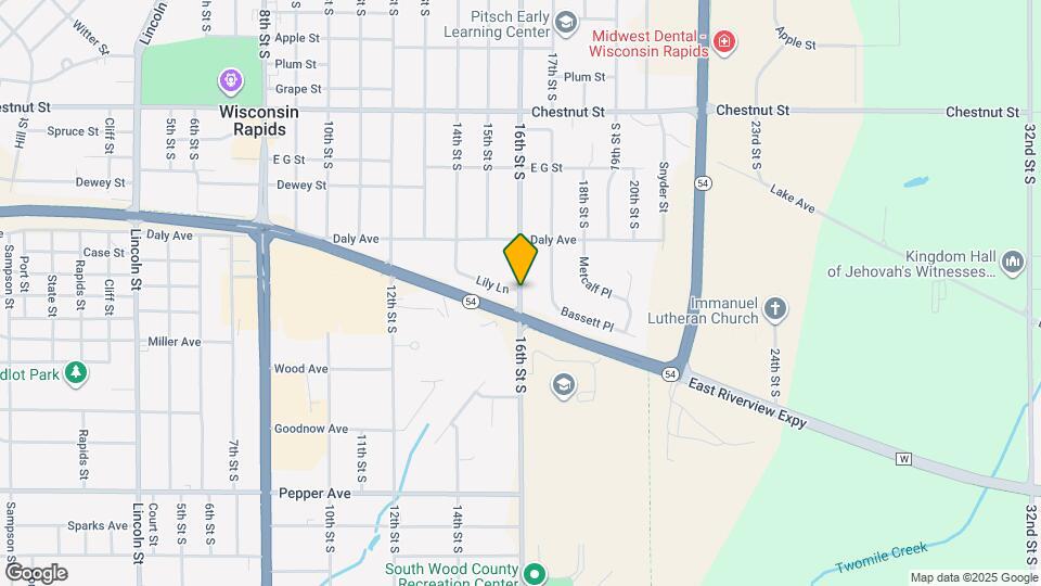 1431 16th St S Map and Location Details